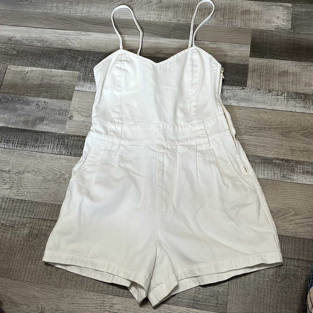 denim romper